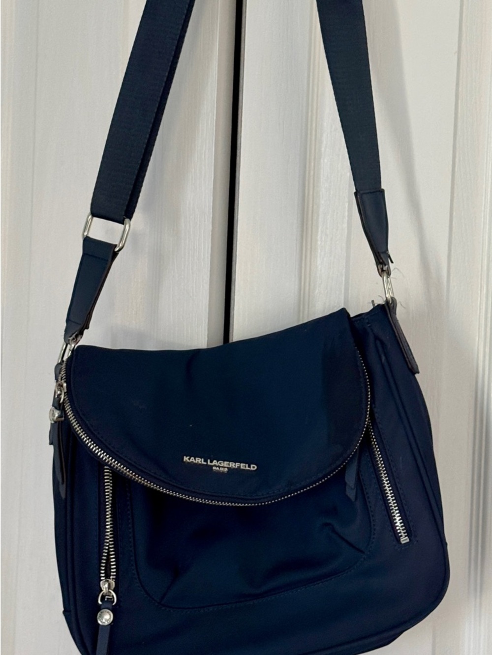 Karl Lagerfeld Midnight Blue Crossbody Bag